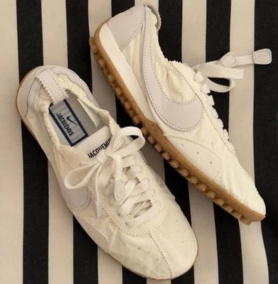 Jacquemus x Nike Moon Shoe SP Soft Pearl Women Size W13.5/M12 EU