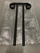 ICO Bath V63455 Summit 16-5/8" Towel Bar - Matte Black