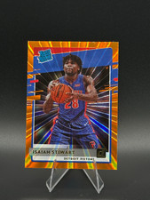 2020-21 Donruss #233 Isaiah Stewart Holo Orange Laser