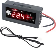 DC 12V PWM Lüftersteuerung 4pin mit Digitale...