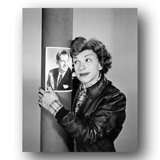 Nancy Walker Photo 8x10 Publicity Portrait Leather Jacket Milton Berle 1970s