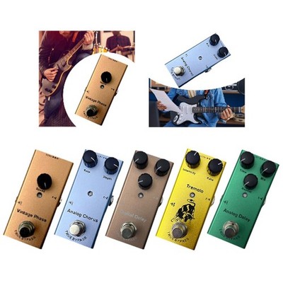 E-Gitarren-Effektpedal, professionelles Zubehör, E-Gitarren-Effektgerät, DC 9