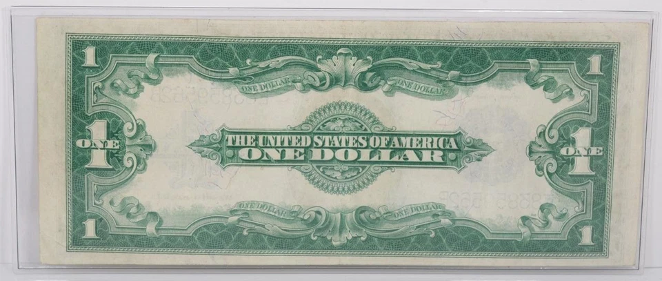 1923 $1 Silver Certificate Problem Free Choice About Uncirculated Condition - Image 2 of 2