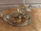 Vintage 1950's Jeanette Glass Duck LID ONLY FOR Trinket Candy Dish Missing part