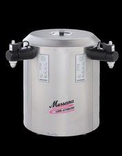 MUSSANA Sahnemaschine / Sahneautomat Rund 2x6 Liter "DUO" Variante 2 Microtronic