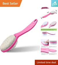 Classic Rose Red Foot Exfoliator with Pumice – Gentle Callus & Dead Skin Remover