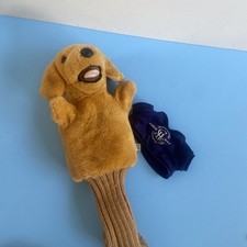 Steven Smith Golf Club Cover Headcover Golden Retriever Dog Puppet