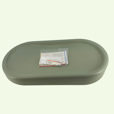 Milou Stay Clean Waterproof slip resistant Changing Pad Sage 31x16x3.63"