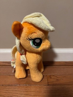 Hasbro My Little Pony Apple Jack Plush Stuffed Animal Aurora 2014 9.5 