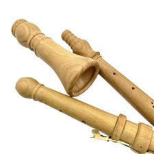 Solid wood Baroque oboe, Copy German Baroque style Hard wood Oboe, A - 440HZ
