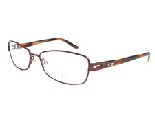 Christian Dior Eyeglasses Frames CD3680 HWZ Tortoise Matte Bordeaux 55-16-140
