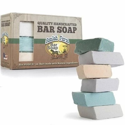 NEW - Amish Farm - Handmade Bar Soap - 6 pack
