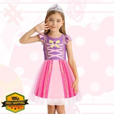 HenzWorld Princess Dress Girl Costume Tulle Tutu Birthday