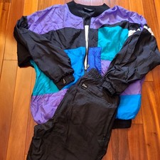 Vintage Christian Dior Monsieur M TrackSuit Jacket Pants 80s HipHop Gorpcore