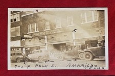 1920c **AMARILLO, TEXAS** "702-4 POLK STREET VIEW" (McNENY & McNENY) PHOTOGRAPH!