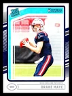 2024 Panini Donruss - Rated Rookie Drake Maye #379 RC New England Patriots