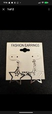 Star Shaped Dangle Earrings