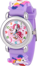 Kids Watch, 3D Cartoon Toddler Watches, Analog Quartz Watches for Girls Boys wit