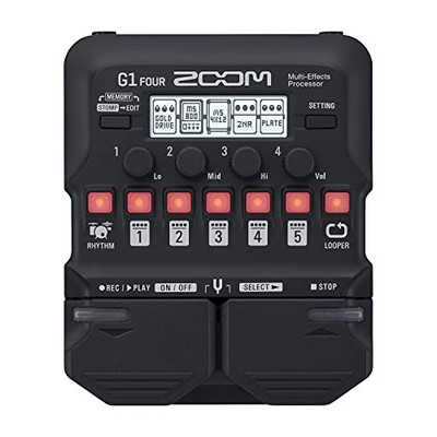 ZOOM Gitarre Multi-Effektor G1 FOUR [NEU]