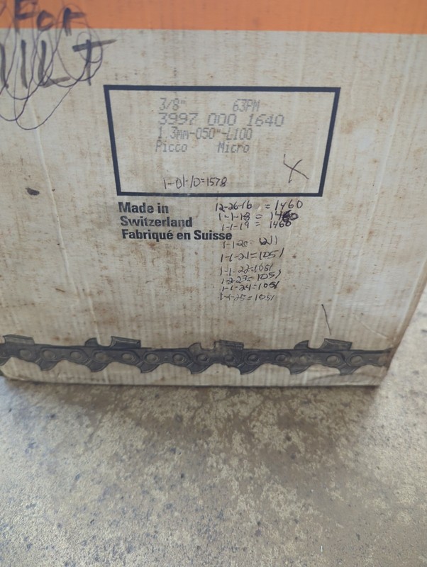 Partial Reel Of New Oem Stihl 63pm Saw Chain Part# 3997 000 1640
