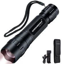DARKBEAM ir Flashlight Infrared 940nm Light LED Rechargeable Mini for Night V...
