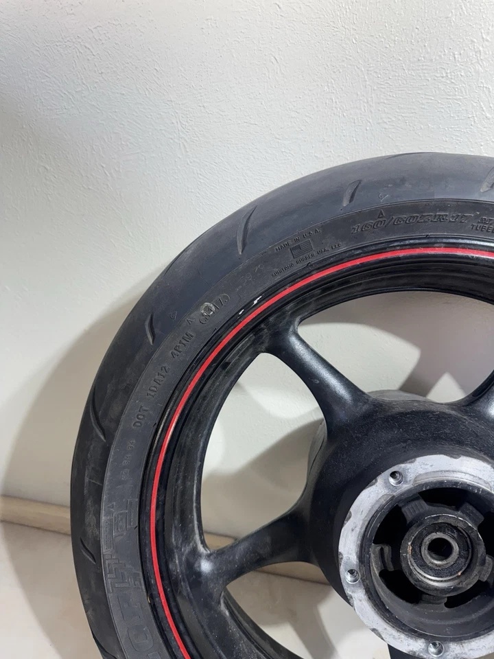 Rueda trasera Yamaha Fz6r 2009-2017 160-60-17 Foto 3 de 4