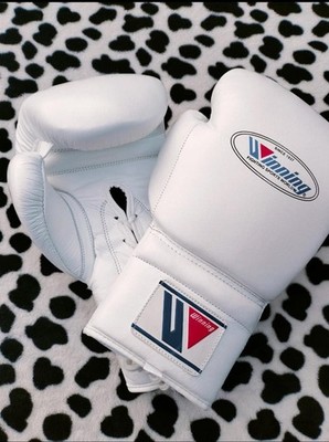 Winning boxing gloves lace up sparring training gloves 8oz-16oz | eBay