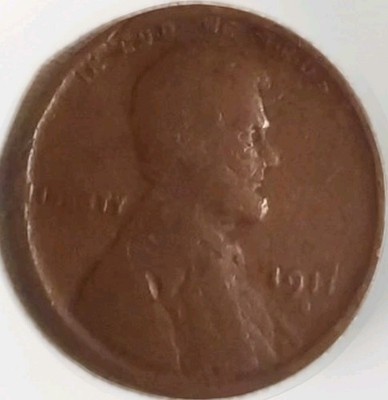 1911-D Lincoln Wheat Cent Avg Circ Key Date Penny Medium BN Free Post +Tracking 