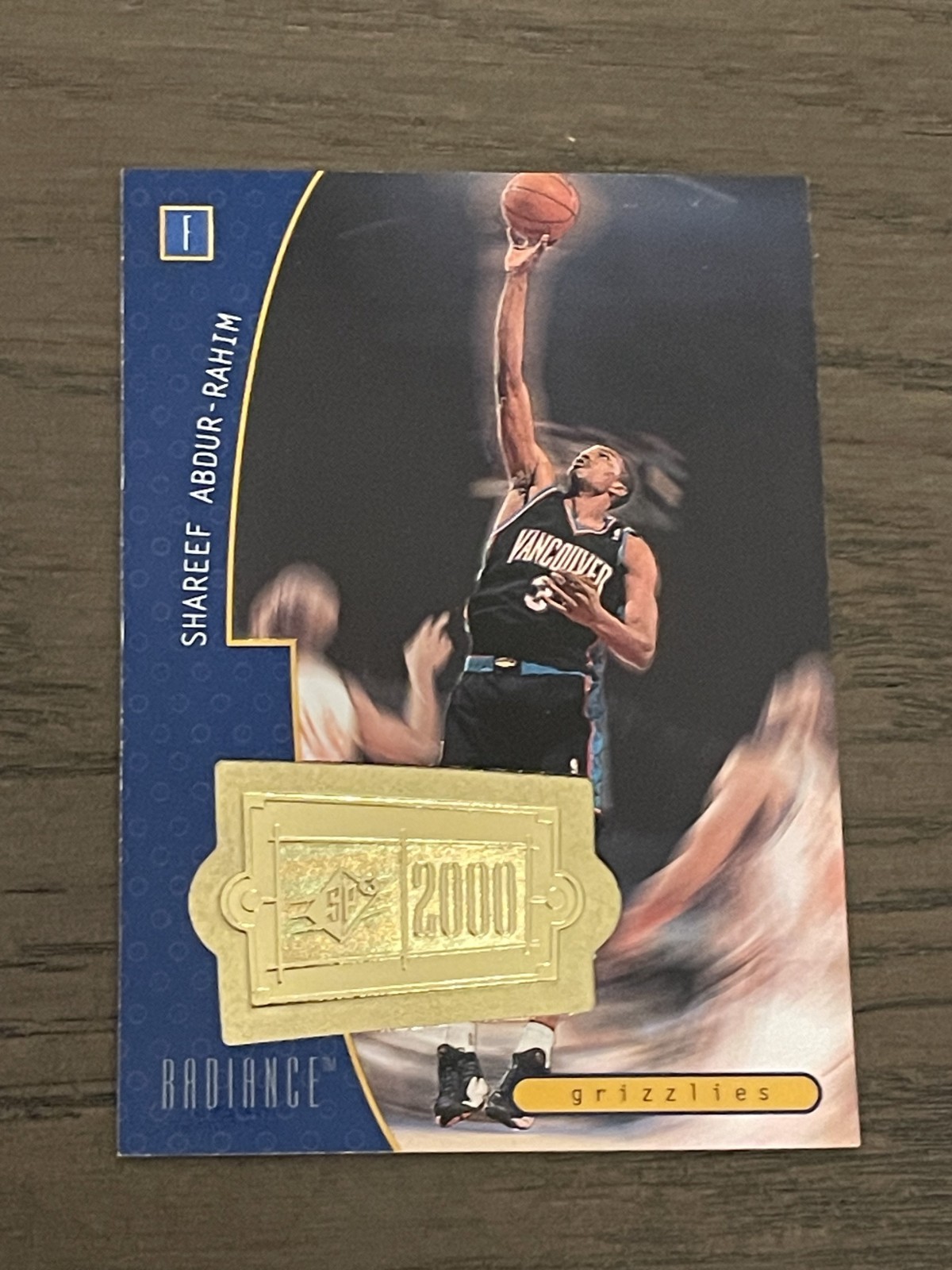 1998-99 SPX Finite Radiance SPX 2000 Shareef Abdur-Rahim #155 Grizzlies /2025