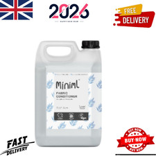 Miniml Eco Fabric Softener 5L Fresh Linen Vegan Sensitive Skin 250 Wash 3.60 per litre