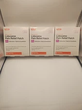 3x Rugby Max Pain Relief Patch 4% 15 Patches Exp:10/2026