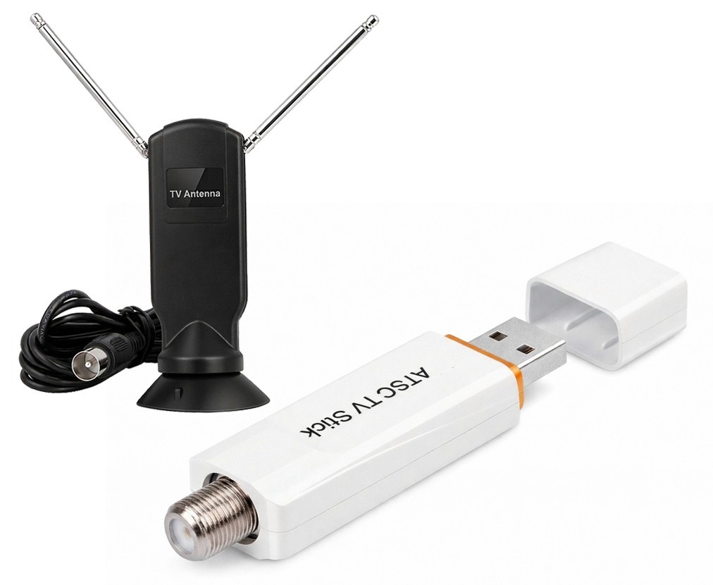 PC USB Digital TV Tuner Stick W/ TVR Software For Instant Scheduled TV Recording