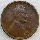 1914 D 1C Lincoln Cent Key Date - XF DETAILS Damage #L4