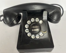 Vintage Bell System Western Electric Rotary Dial Desk Telephone