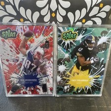 2025 Splat Football 1/3 Rob Gronkowski, 3/4 Troy Polamalu