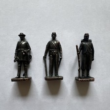 Lot Figurines Kinder Métal Soldats Nordista : Nordista 1-2-4