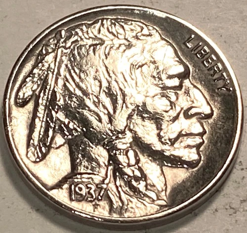 1937 S Buffalo Nickel GEM BU NO RESERVE  *J1943