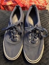 Mens Canvas Pumps, Lace Up, Size 9, Very Good Condition