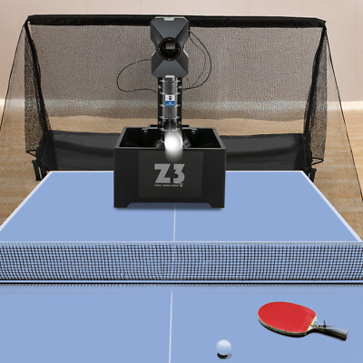 Ping Pong Ball Maschine Automatische Tischtennismaschine Wurfmaschine Mit Netz