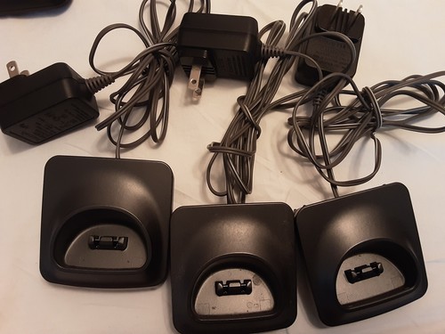 Panasonic Cordless Phone System Expandable Call Blocking 4 Handsets KX-TGD513 B - Zdjęcie 6 z 13
