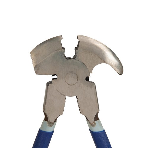 10.5" Heavy Duty Fencing Pliers Nailing Cutting & Gripping Soft Grip 270mm - Picture 5 of 8