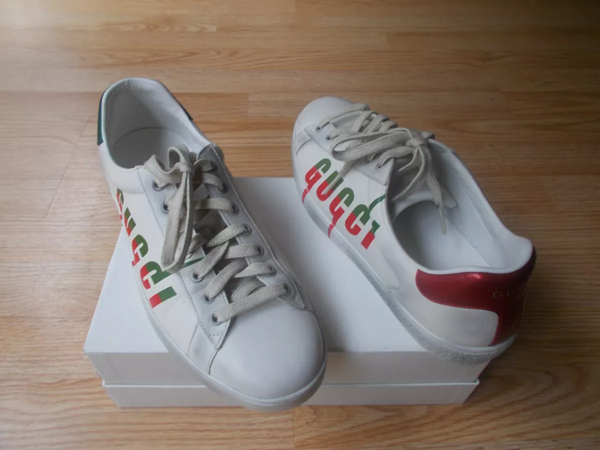 Gucci mens shop sneakers ebay