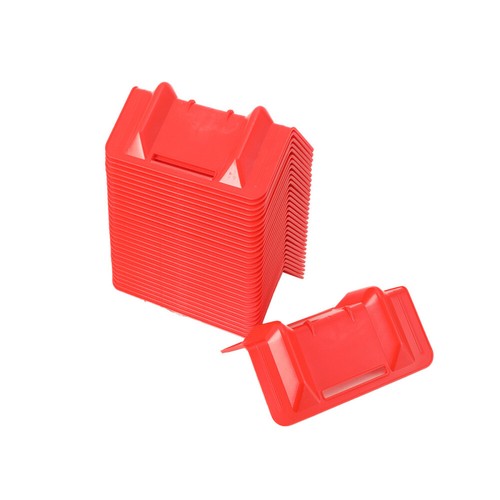 30 Stück rote PP V-förmige Kantenschoner 10"X4" Pritsche Anhänger Hänger - Bild 8 von 13