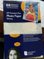 HP Q1990A Premium Plus Photo Paper High Gloss 4" x 6" 100 Sheets Inkjet