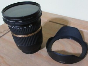 Tamron Di II SP 10-24mm W/A Lens- for  Canon + 8 filters + bag + hood - ex con