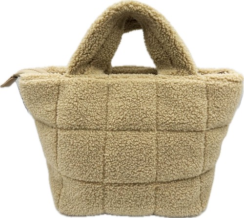 OOG Teddyfell Plüsch Shopper Tasche Wolle Schulter Henkeltasche Tote Bag Fluffy - Picture 22 of 40