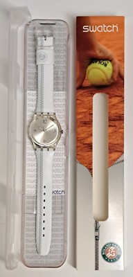 Swatch Roland Garros Special 2009 - GZ194 White Crosscourt - Gent