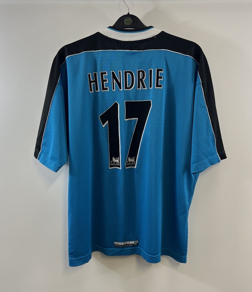 Reebok Aston Villa シャツ Reebok Aston Villa 1995-96 Goalkeeper Shirt Grey Black Rare