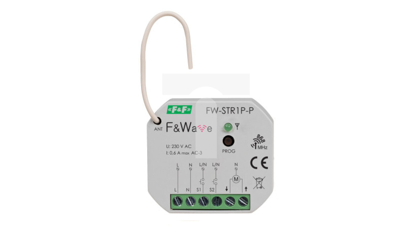 230V radio roller shutter controller for fi60 box 100-265V AC/DC, multifu /T2UK
