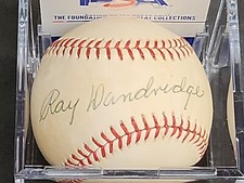 RAY DANDRIDGE  (HOF) SIGNED/AUTOGRAPHED BASEBALL (PSA/DNA)